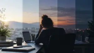 Le fasi del burnout, dal sovraccarico iniziale all'esaurimento